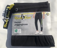 Uncle Sam Sport Jogging Hose Herren Gr. XL Schwarz Sporthose Home Fitnessstudio