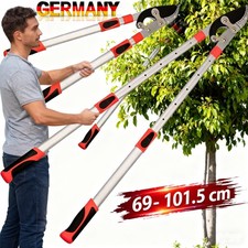 Profi Amboss Astschere Teleskopstiel Gartenschere.Baumschere Astschneider Schere