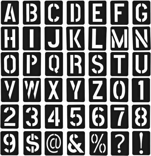 Stück 7cm buchstaben - 42,