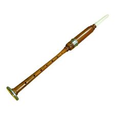Bagpipes Practice Chanter Rosewood Natural Finish Silver Amount/Practice Chanter