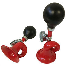 2x Fahrradglocke Fahrradklingel Fahrradhupe Fahrradhorn Hupe (2xM02R B-ware)