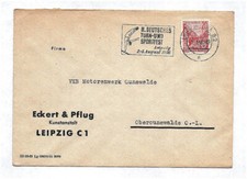 Brief DDR 1956 Eckert Pflug
