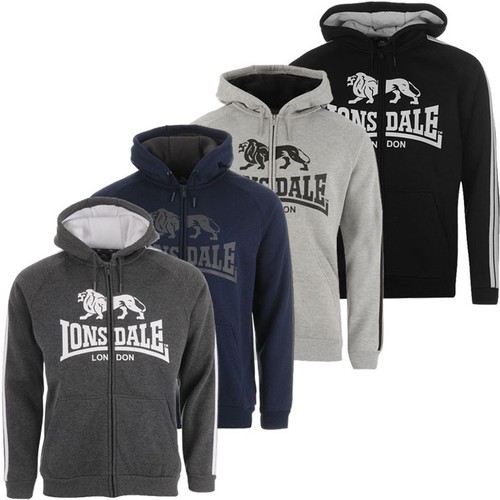 Lonsdale herren zip hoody - herren,