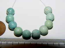 10 Stück Türkiskugeln Perlen