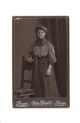 Cdv foto feines junges - feines,