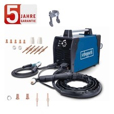 Scheppach Plasmaschneider PLC40 bis 12mm Druckluftschlauch 3 Elektroden Zubehör