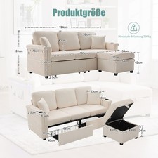3-Sitzer Sofa mit