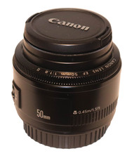 Canon EF  50mm   1:1,8 II Objektiv Festbrennweite für Canon EOS Kameras