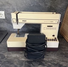 PFAFF Tipmatic 1019 Extra  Nähmaschine Mit Fußanlasser Eu Shipping 25€.