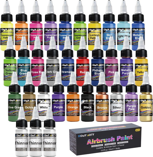 Airbrush farbe set farben - farbe, 30