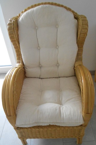 Rattan ohrensessel korbsessel - rattan,