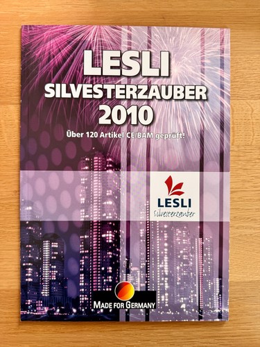 Alter lesli feuerwerk - alter, katalog