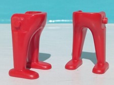 PLAYMOBIL X2 ROTE BEINE FETTE