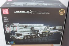 OO Mould King 17007 Mobilkran weiß Schwerlastkran 11200 Klemmsteine 8506 pcs NEU
