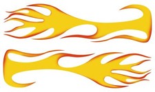 Car-Tattoo Flammen  Sticker