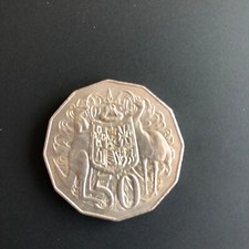 Australian 50 pence Elizabeth II , 1978