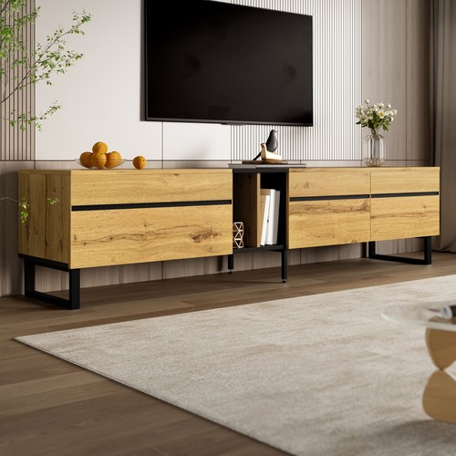 180cm schrank lowboard mit - tv-schrank,