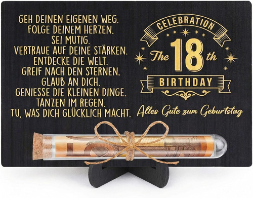 Holz geburtstag geschenk - 18.holz,