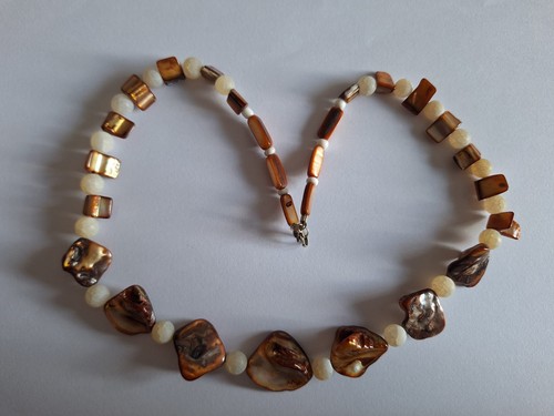 Vintage halskette edelsteine - vintage,