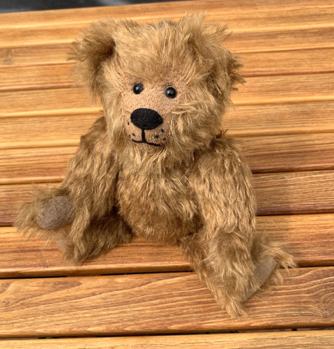 Handgenähter teddybär - handgenähter,
