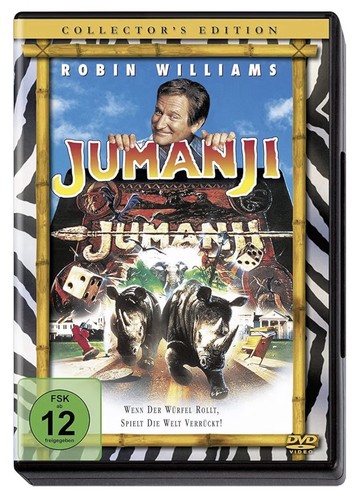 Dvd jumanji robin - dvd, „jumanji“