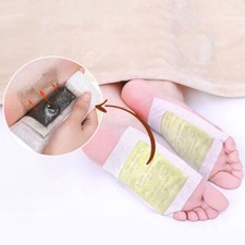 100 Stück Detox Fußpflaster Fuß Pflaster Fußpflege Entgiftungspflaster Füße NEU