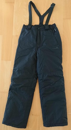 Kinder schneehose 152 schwarz - kinder,