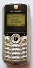 Mobiltelefon Motorola C 123
