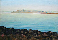 Original Ölgemälde Island