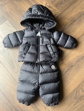 Moncler Baby Winterjacke  Daunenjacke Schneehose NEU blau 3-6 Monate