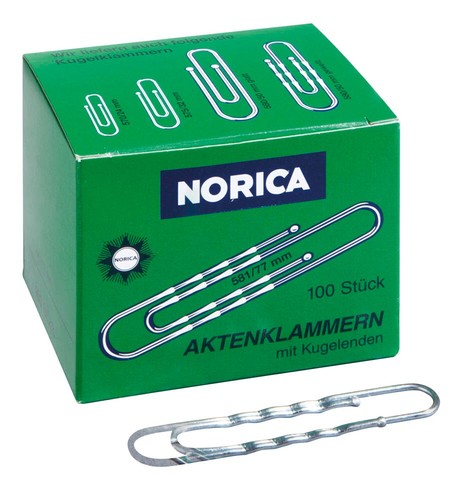 100 büroklammern cm - 100,