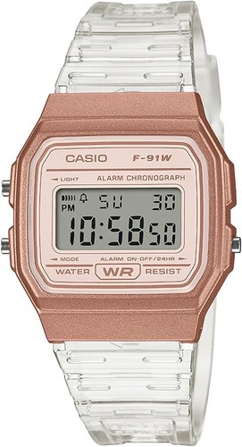 Casio 91ws 7a3jf - f-91ws-7a3jf, pink