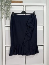 Boden Leinen-Wickelrock