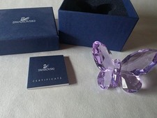 Swarovski Figur Schmetterling violett Sammlungsauflösung