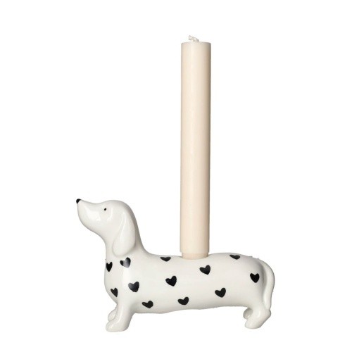 Mignon kerzenhalter dackel mit - dackel,