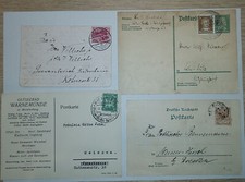 diverse Briefe und Postkarten