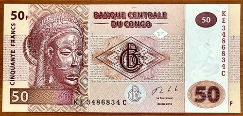 Kongo francs 2013 - kongo,
