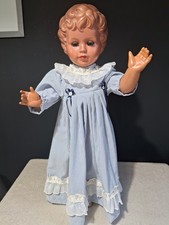 Schildkröten Puppe 64 Cm 1950/1960 Vintage Antik Sammler Antiquitäten Rar