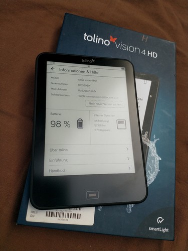 Tolino vision 4hd 6 - 4hd,