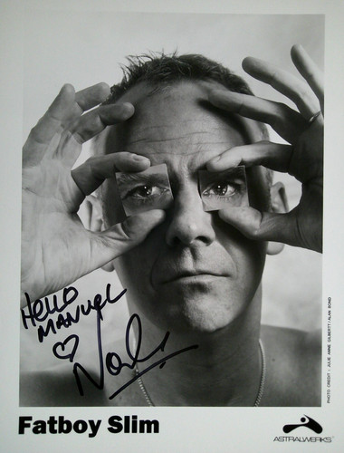 Fatboy slim original signiert - slim,