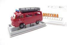 Berliner Feuerwehr -  VW Bus T 2 .. Brekina    .. HO OVp  1:87 #0187
