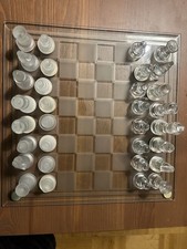 Glass Chess Set 