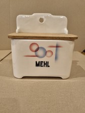 Antiker Porzellan Mehl