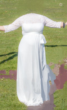 Schwangerschafts-Hochzeitsklei