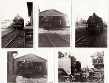 5 x alte DDR Fotos DR Dampflok BR 86 1001-6 und 24 004  ( 43405