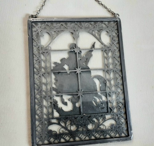 Fensterbild zinn heilige georg - fensterbild,
