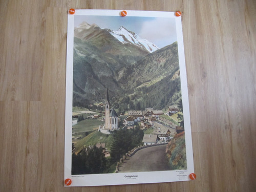 Schulwandkarte grossglockner - schulwandkarte,