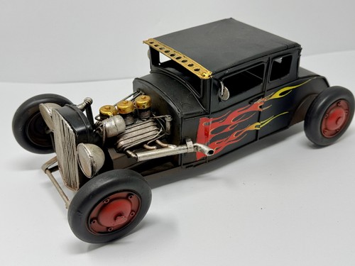 Modellauto hot rod - rod, flamme