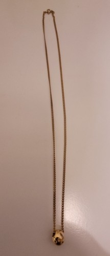 Goldkette mit anhänger kugel - mit,