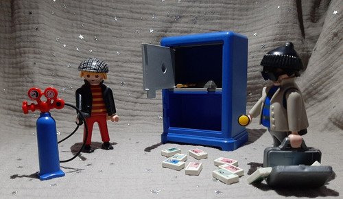 Playmobil einbrecher tresor - playmobil, /